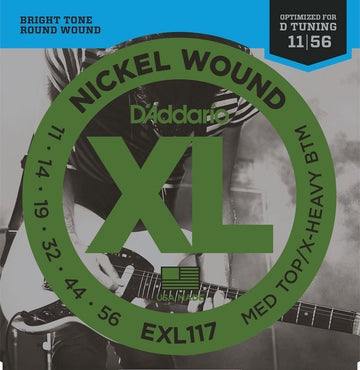 EXL117 Nickel Wound 11-56 Medium Top/Extra-Heavy Bottom