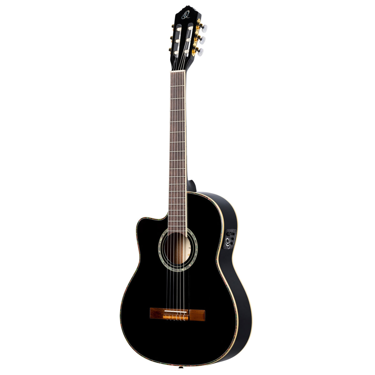 Lh Rce145 Spruce Slim Neck Black