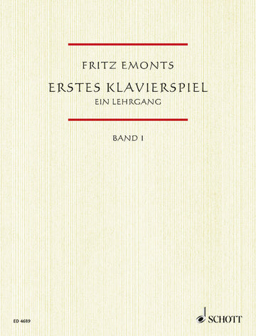 Erstes Klavierspiel - Piano