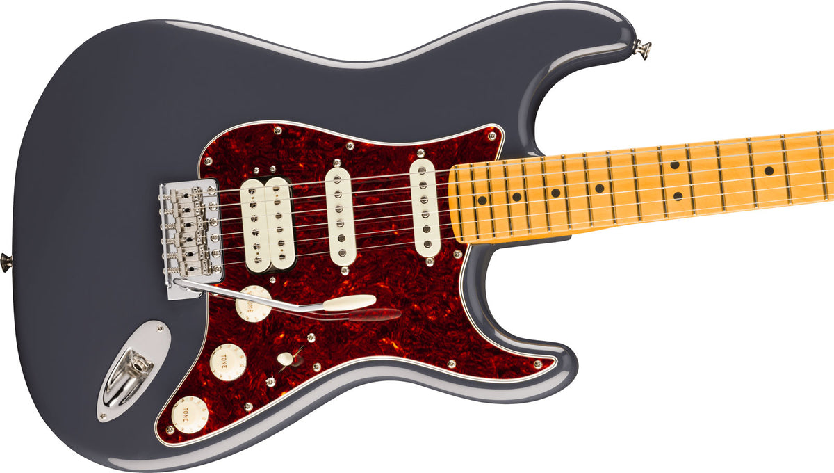 American Professional Classic Stratocaster HSS MN Faded Black