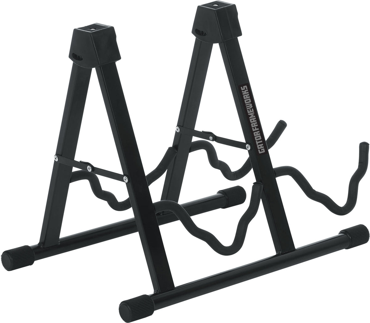 Stand Double En A Guitare Acoustique Et Électrique