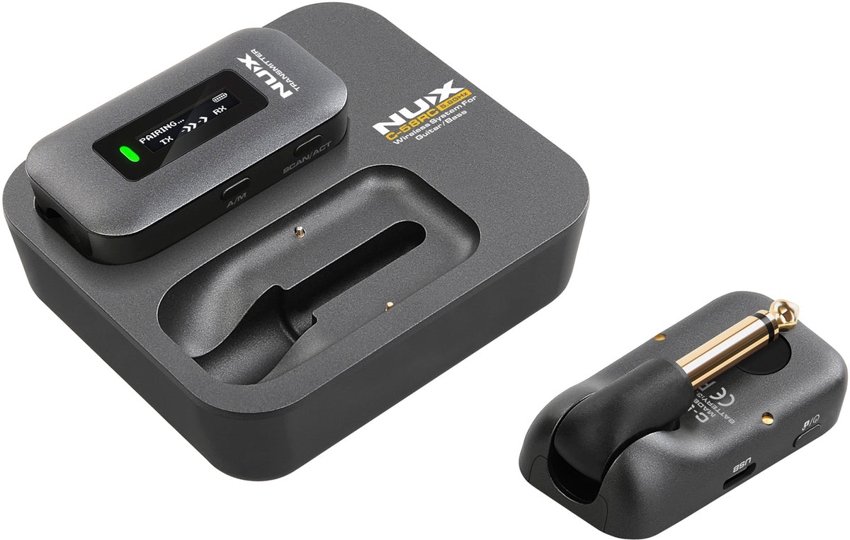 SYSTEMES SANS FIL - Pour guitares et basses - 5,8 GHz - synchro auto, Power Case