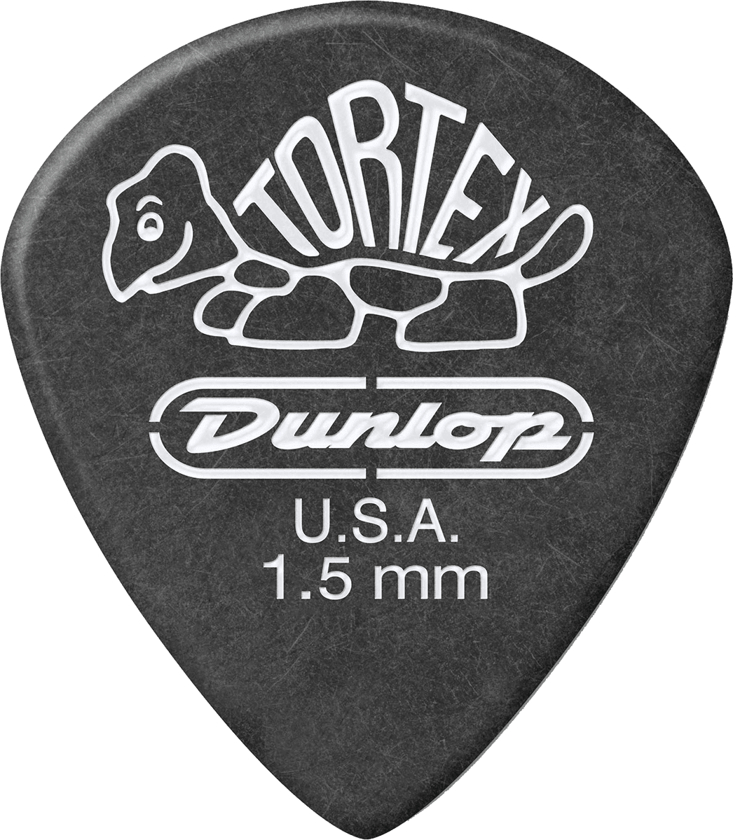 12 x 1,50mm Tortex Pitch Black Jazz III