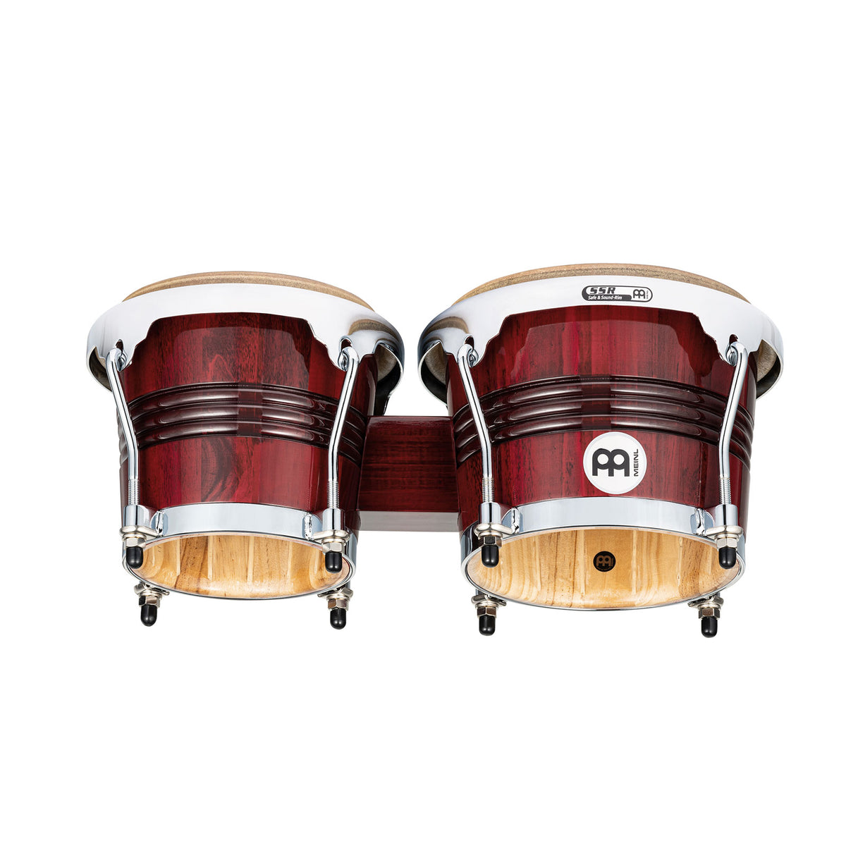 WB200WRP-CH - Marathon Exclusive Serie Bongo 6 3/4" Macho & 8" Hembra - Wine Red