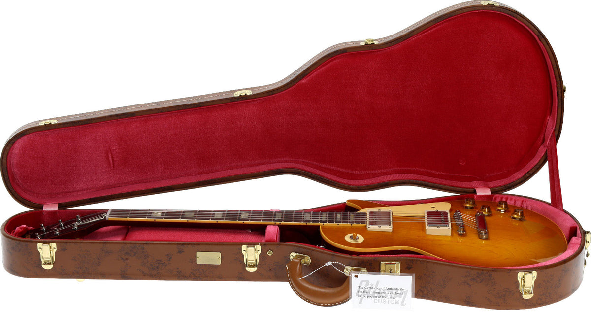 Les Paul Standard 1958 Vos Lemon Burst Cs Hrc #85078