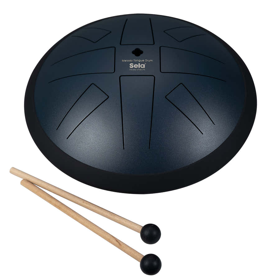 Melody Tongue Drum 10" D Akebono Navy Blue