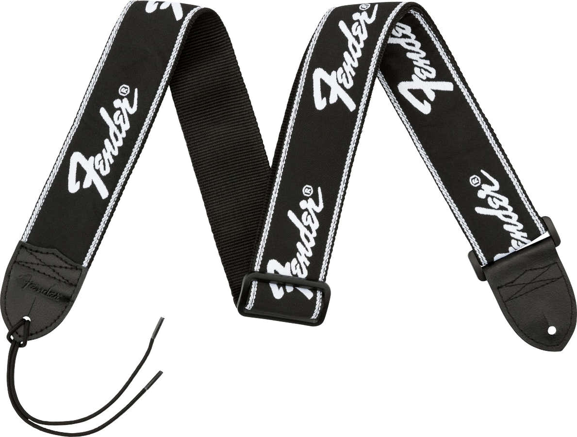 Running Logo Strap Black