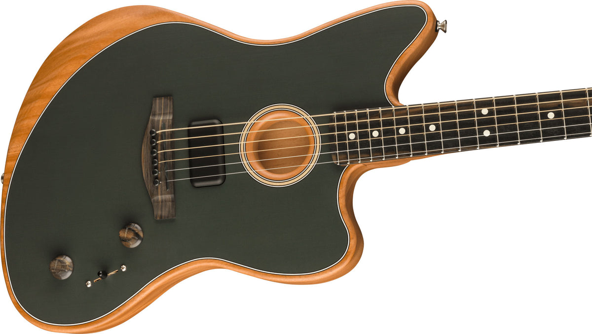 Jazzmaster Modified American Acoustasonic EB Tungsten