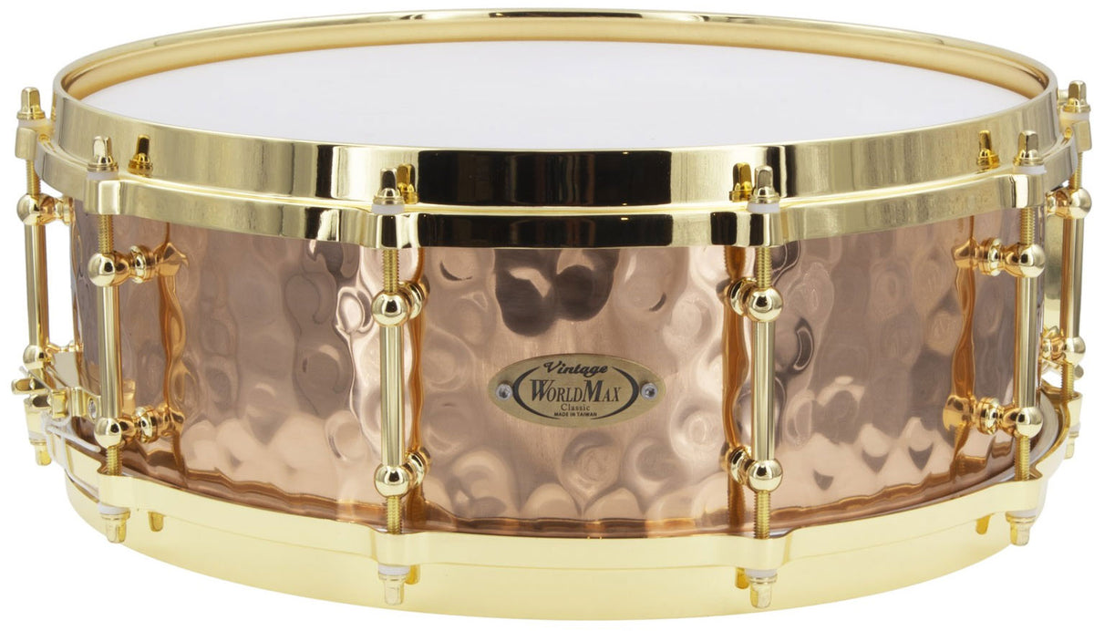 BZH-5014DHBR - Caisse Claire 14" x 5" - Fût Bronze Martelé - Cercle Moulé