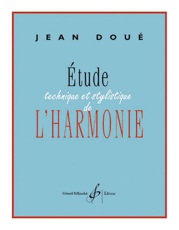 Doue Jean - Etude Technique et Stylistique De L'harmonie
