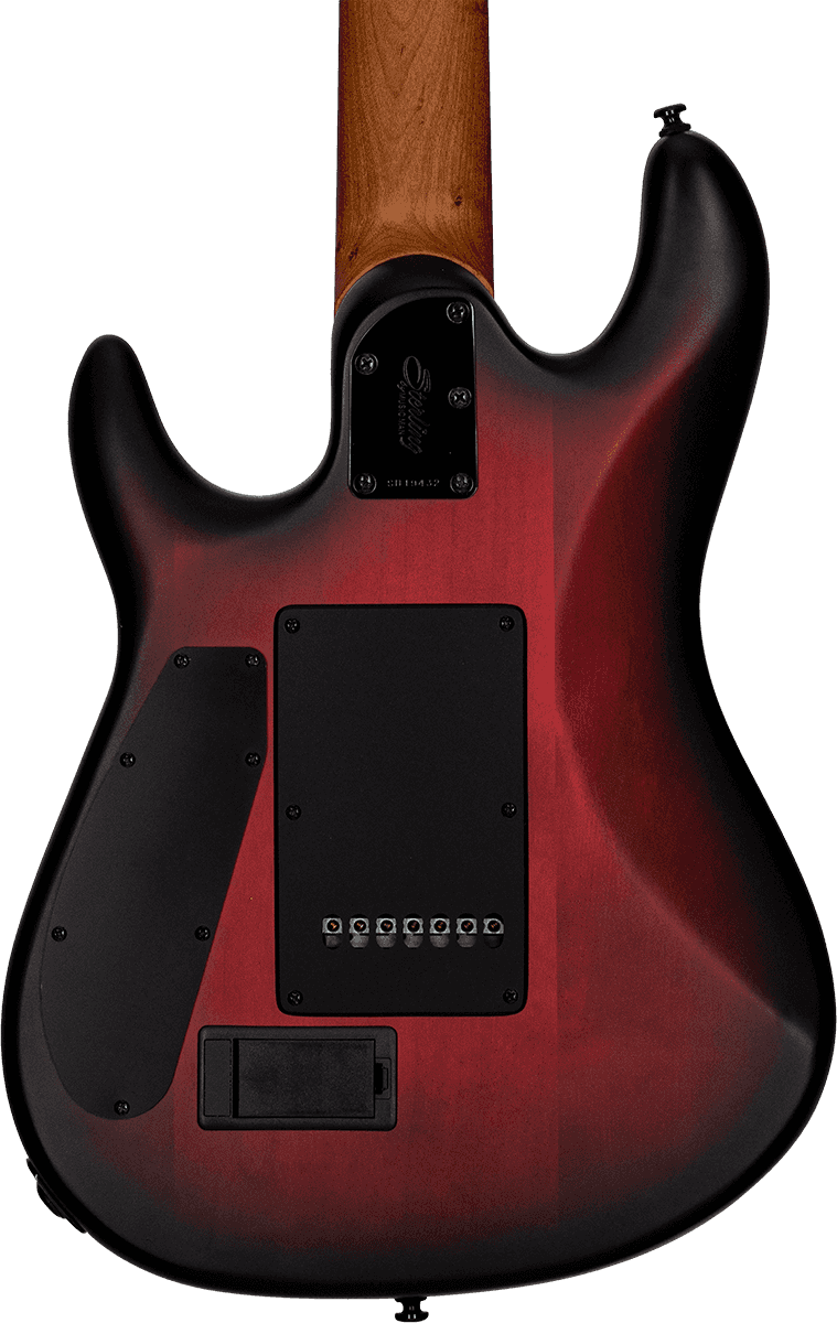 Jason Richardson Dark Scarlet Burst Satin 7 Cordes