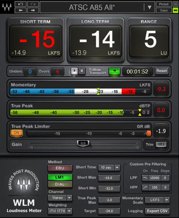 Wlm Plus Loudness Meter