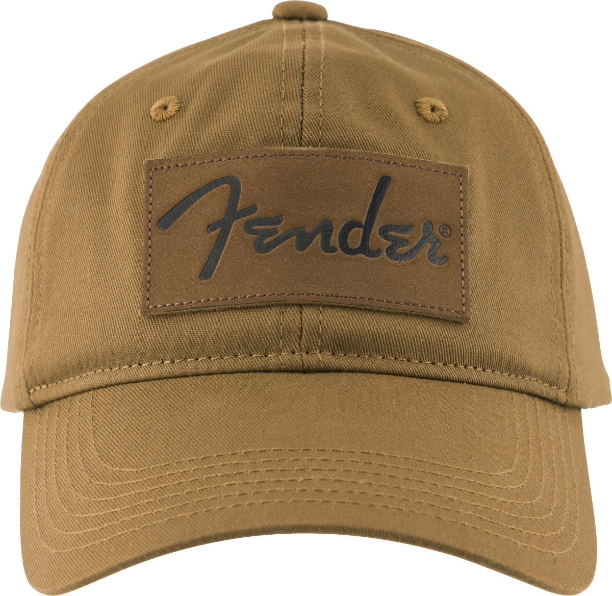 Casquette Vintage Badge Caramel