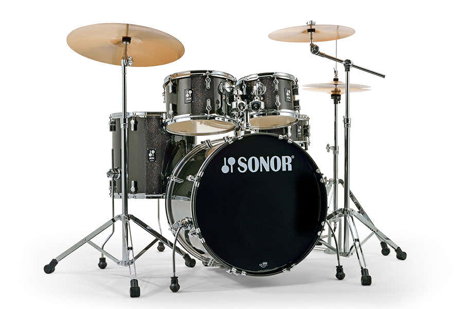 Aqx Stage Cymbal Set Black Midnight Sparkle