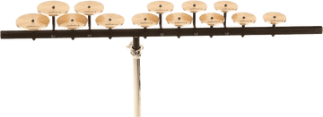 Set De Crotales Aigues Avec Mounting Bar et Stand