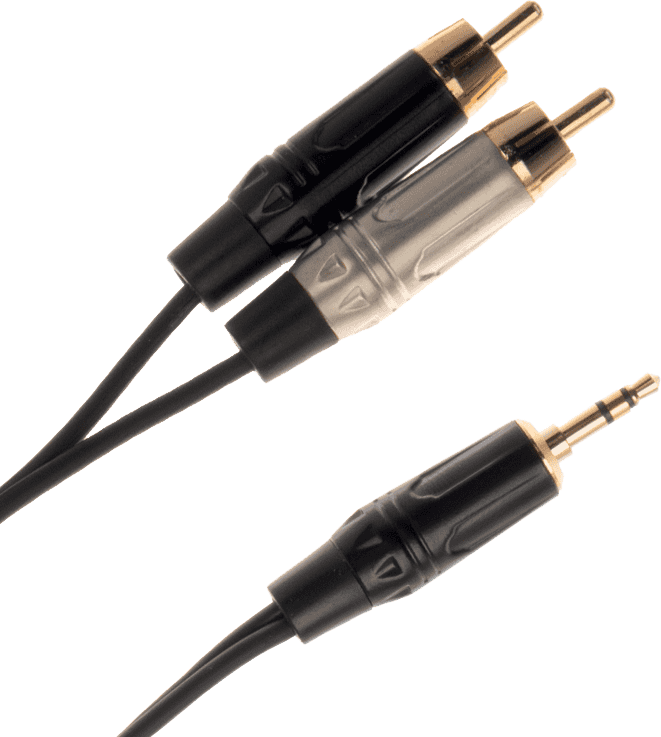 JUSTJ352RCA2 Cable Audio Minijack Stereo 2xRCA 2M