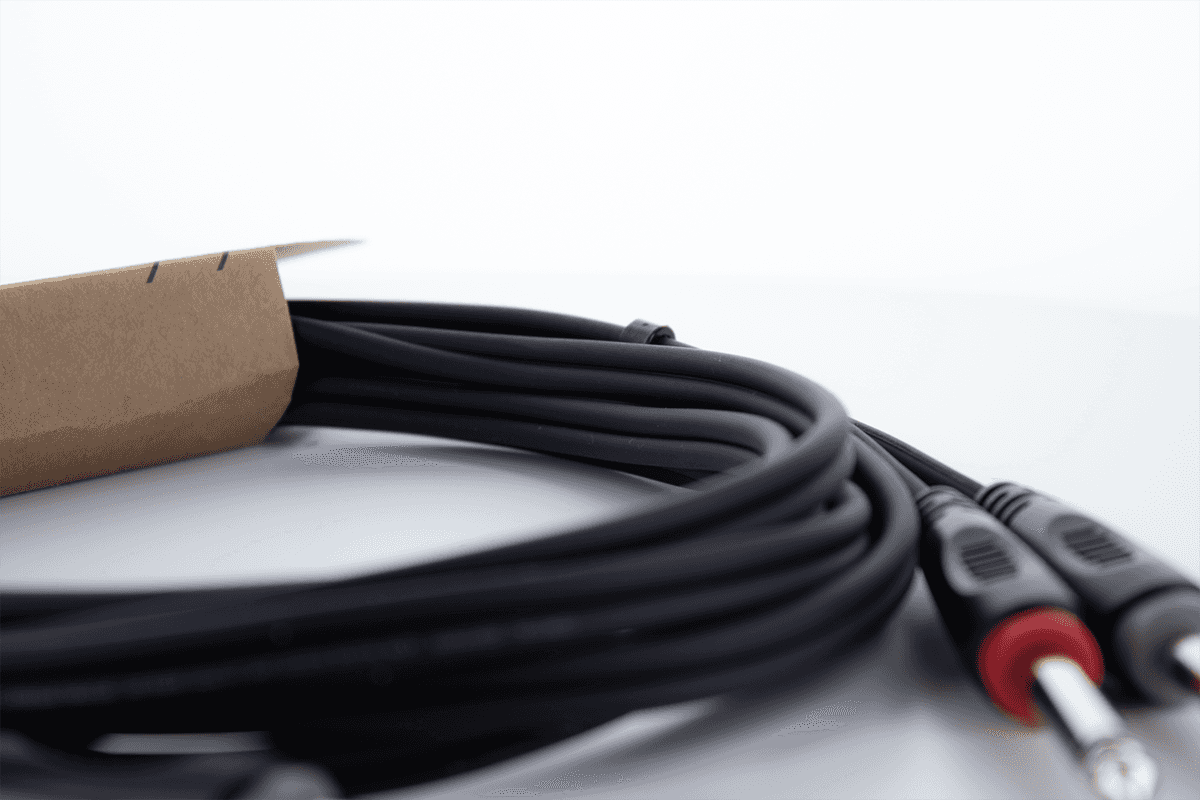 Câble Audio Double Jacks Mono 6 M