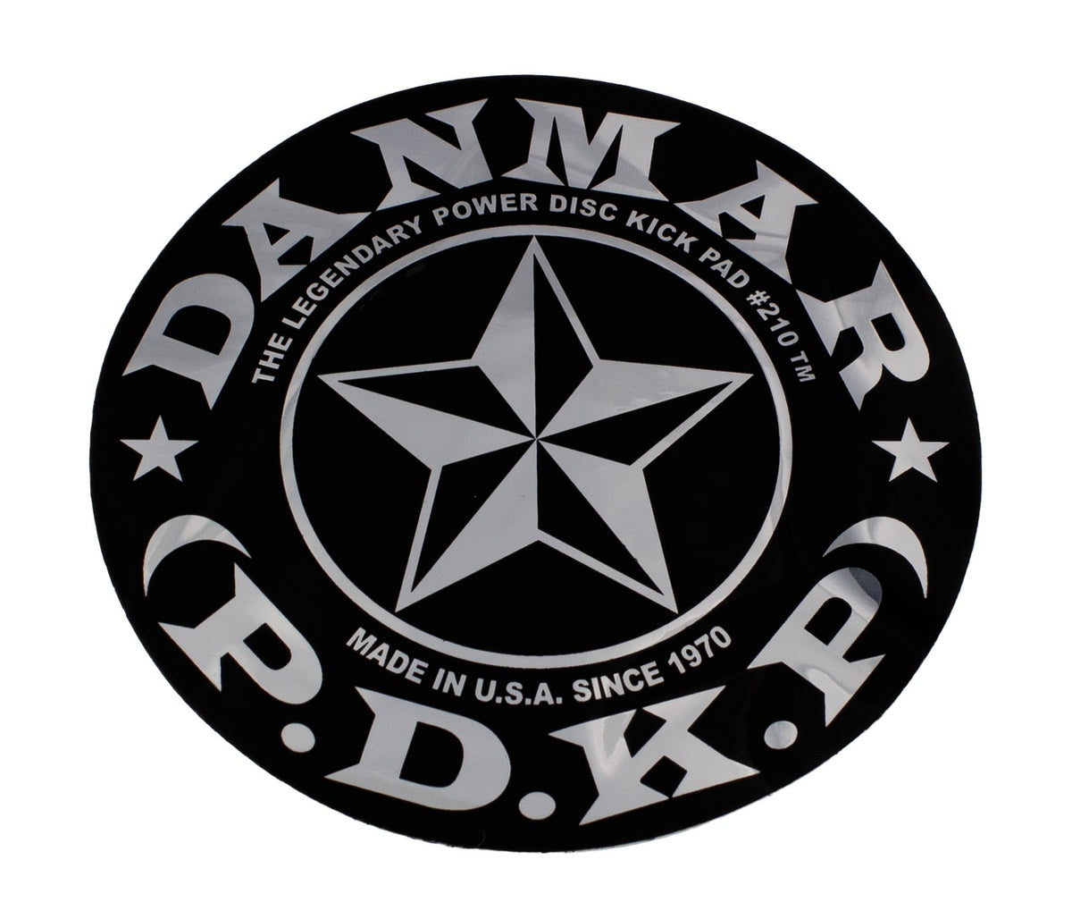 Danmar 210STR - Pad Autocollant Grosse Caisse - Star