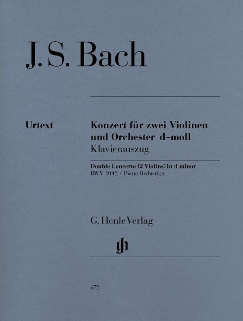 Bach J.S. - Concerto For 2 Violins And Orchestra D Minor BWV 1043