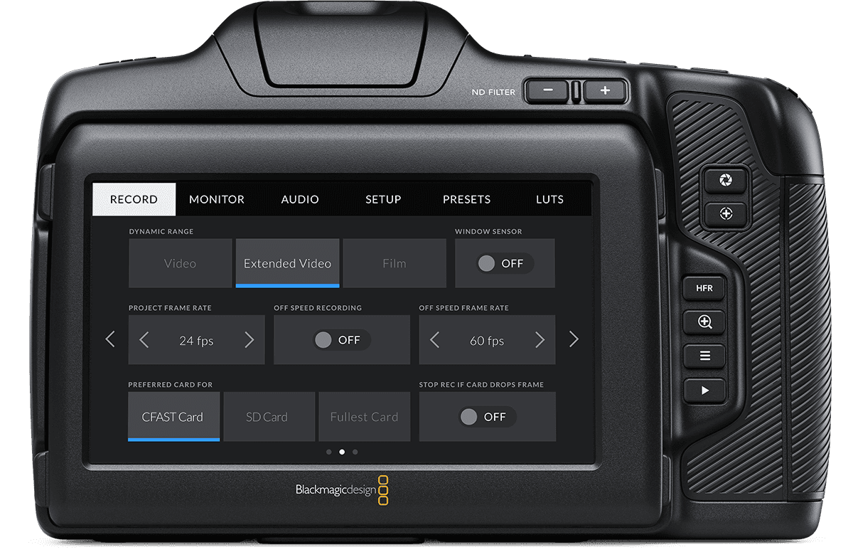 Pocket Cinema Camera 6K Pro