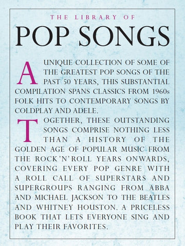 The Library Of Pop Songs