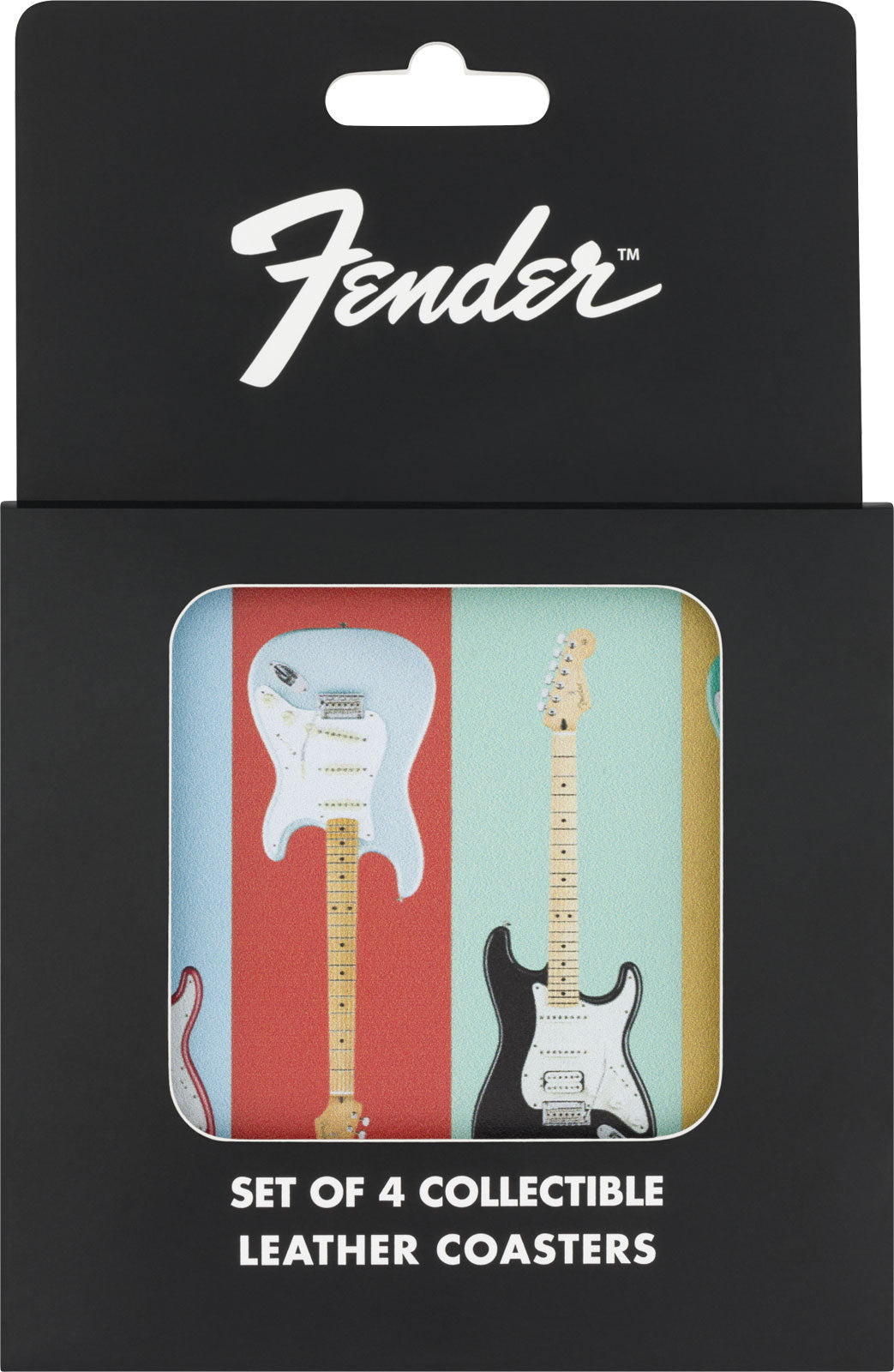 Fender Stratocaster Set de Sous-verres au Design Modern