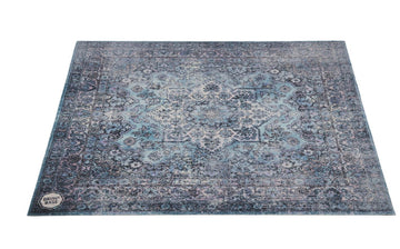 RWP185-TRQ - Tapis Batterie Pro X-Heavy 7kg Road Worn Turquoise Persian - 1.85 x 1.60m