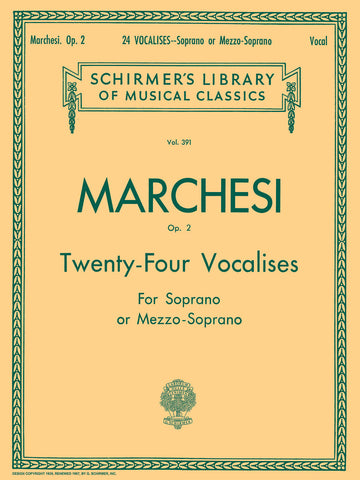 24 Vocalises Op. 2
