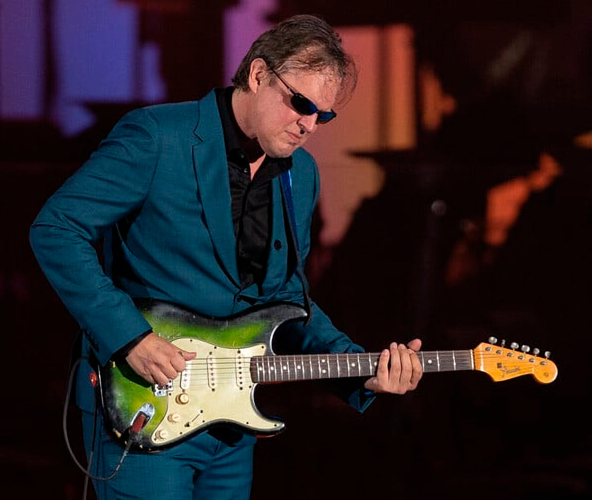 Micros Strat Custom Shop Joe Bonamassa Greenburst 64 édition limitée