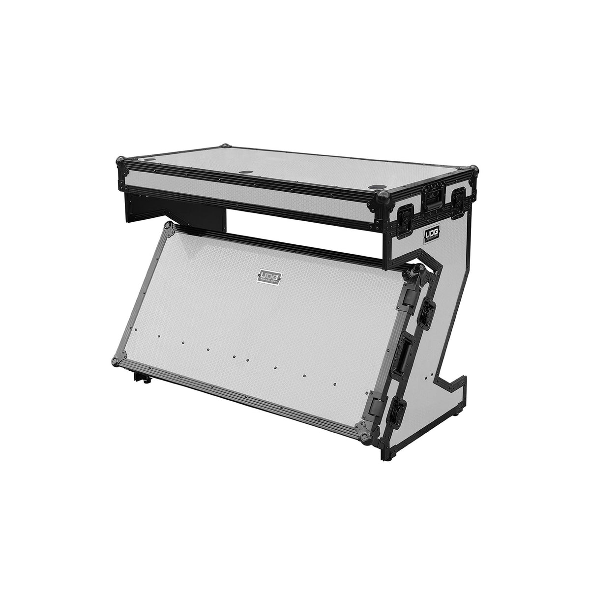 U 91072 WH - Flight Case Table DJ Z Blanc