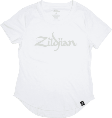 Taille L - Tshirt Femme Zildjian Blanc