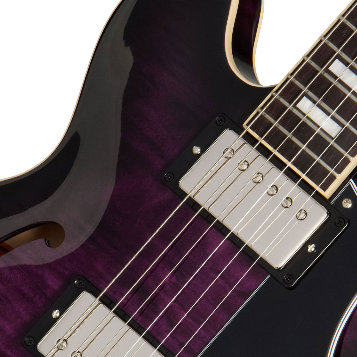 ES-339 Figured Dark Purple Burst Modern