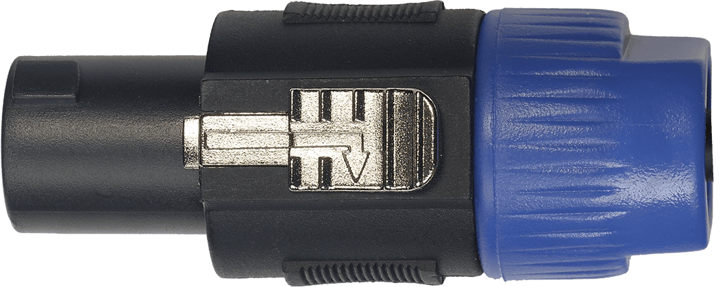 Fiche Speakon Male 4 Points - Lot de 2