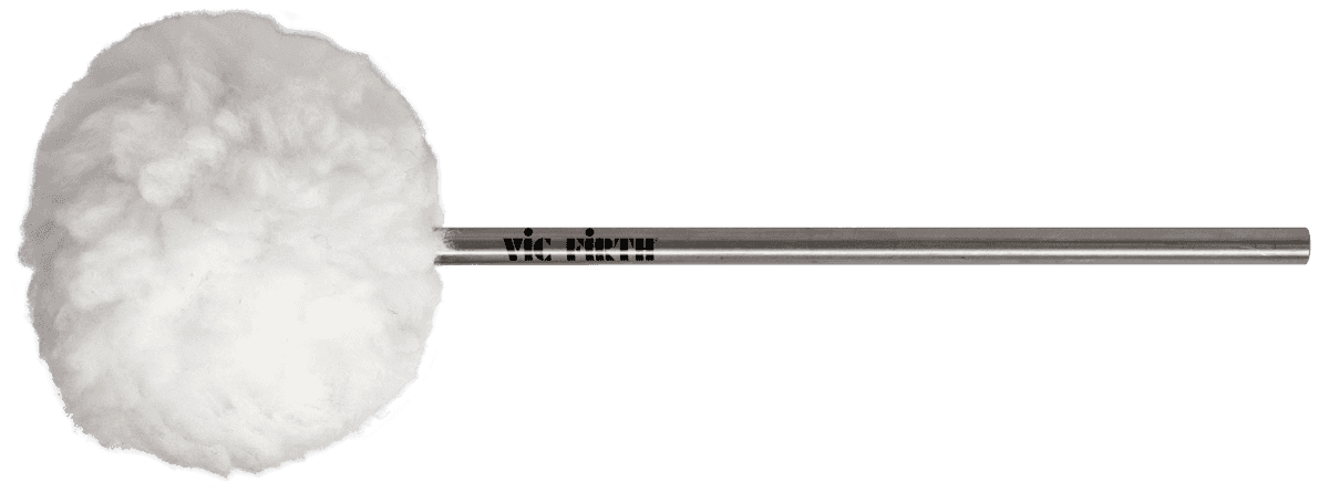VKB3 Batte De Grosse Caisse Tête Laine Souple