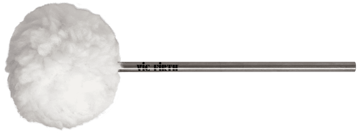 VKB3 Batte De Grosse Caisse Tête Laine Souple
