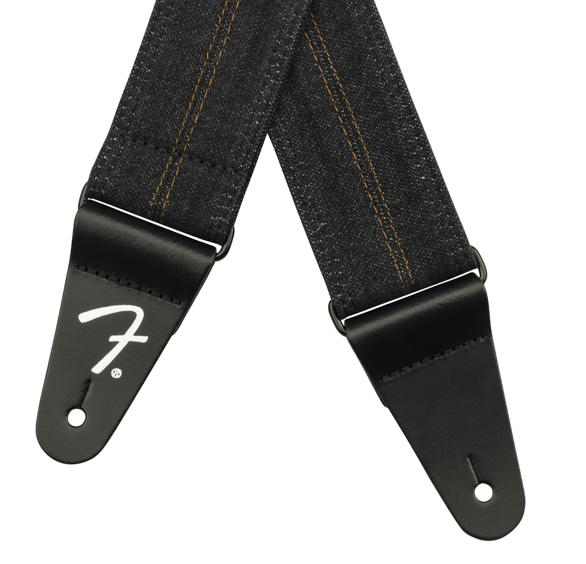 x Wrangler Denim Strap Washed Black Stitch