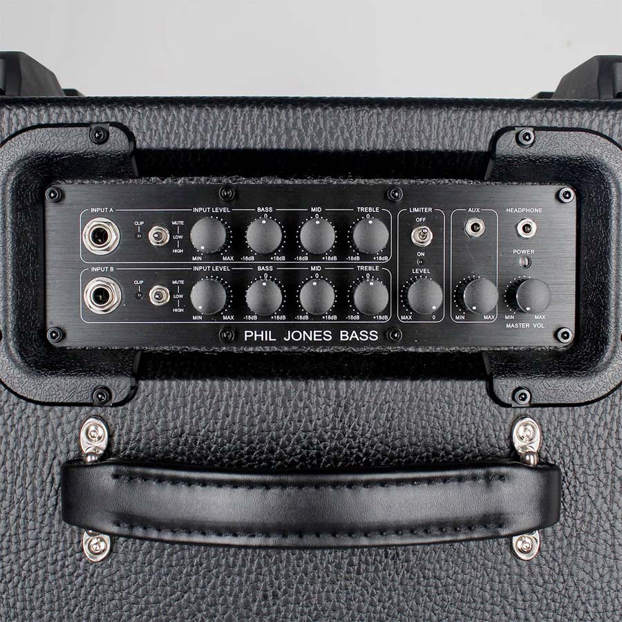 SUITCASE COMPACT 300W COMBO 4X5" "PIRANHA" BLACK - STOCK B