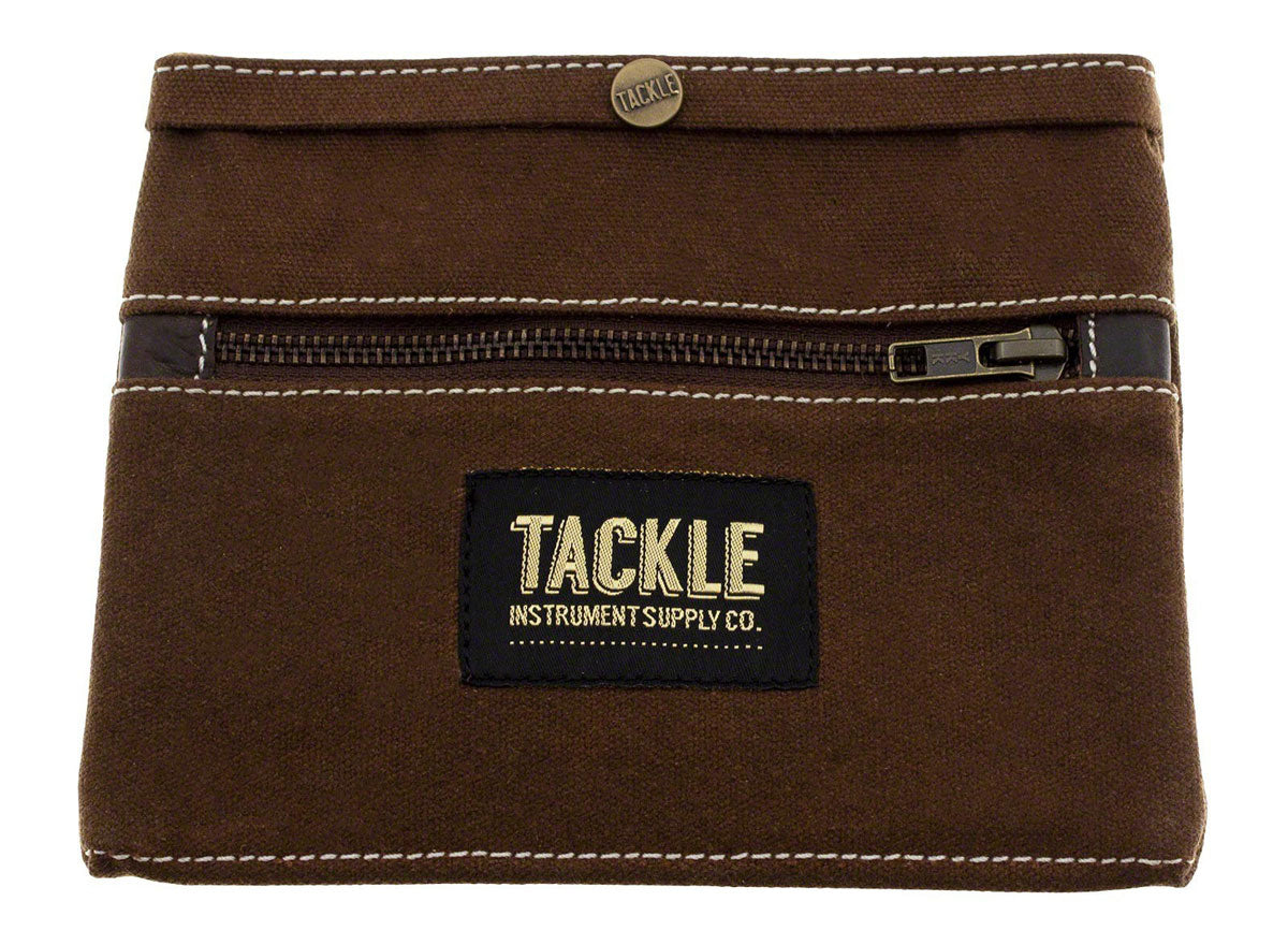 TACKLE Instruments Pochette En Toile Cirée - Marron