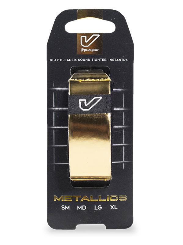 FretWraps Metallics Gold - Large