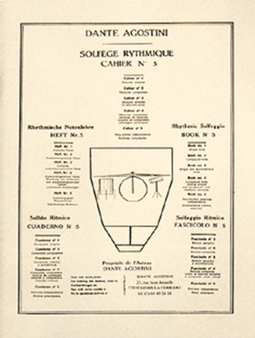Solfège Rythmique Vol.5 - Agostini