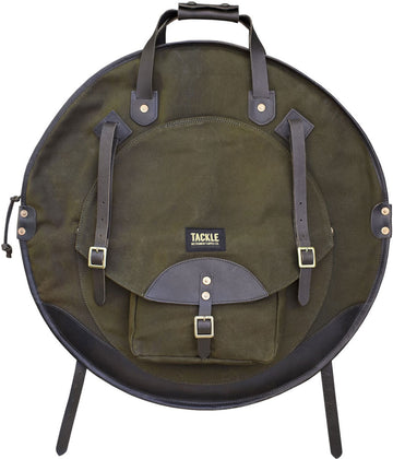 Sac Cymbales 24" Sac à Dos - Vert/Marron Foncé