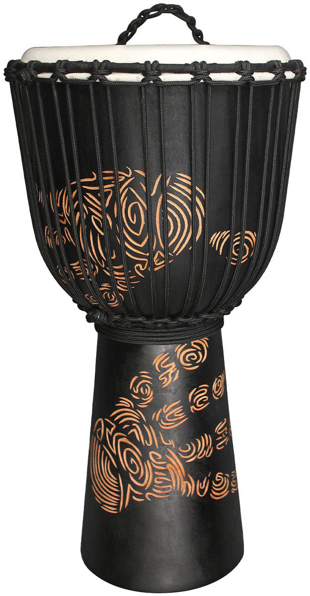 Djembe Street Series Gravé À La Main 12" Tssdj-Lhp
