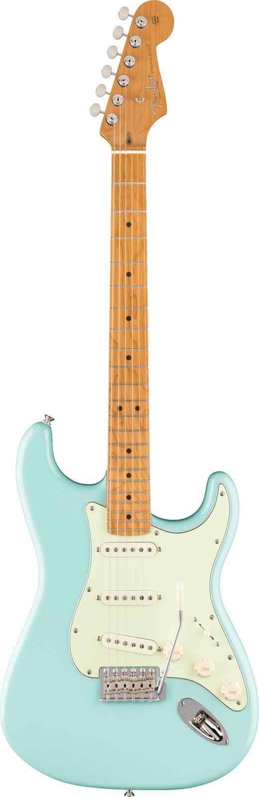Stratocaster American Professional Classic LTD, Roasted MN, Daphne Blue