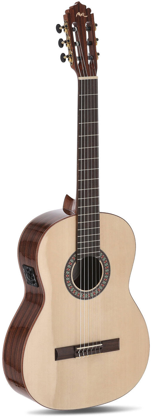 Exótica Santos Pavo Real Electro-Acoustique Épicéa/Santos EX-SS-EA gloss