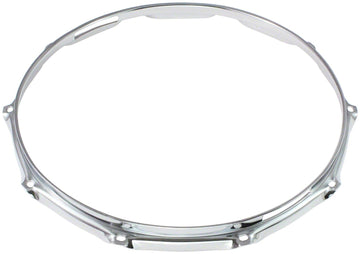 HB25-14-10S - Cercle 14" 10 Tirants Timbre Laiton Chromé Super Triple Flange 2.5mm