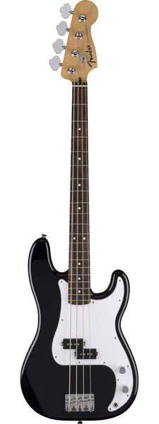 Fender Standard Precision Bass LRL White Pickguard Black