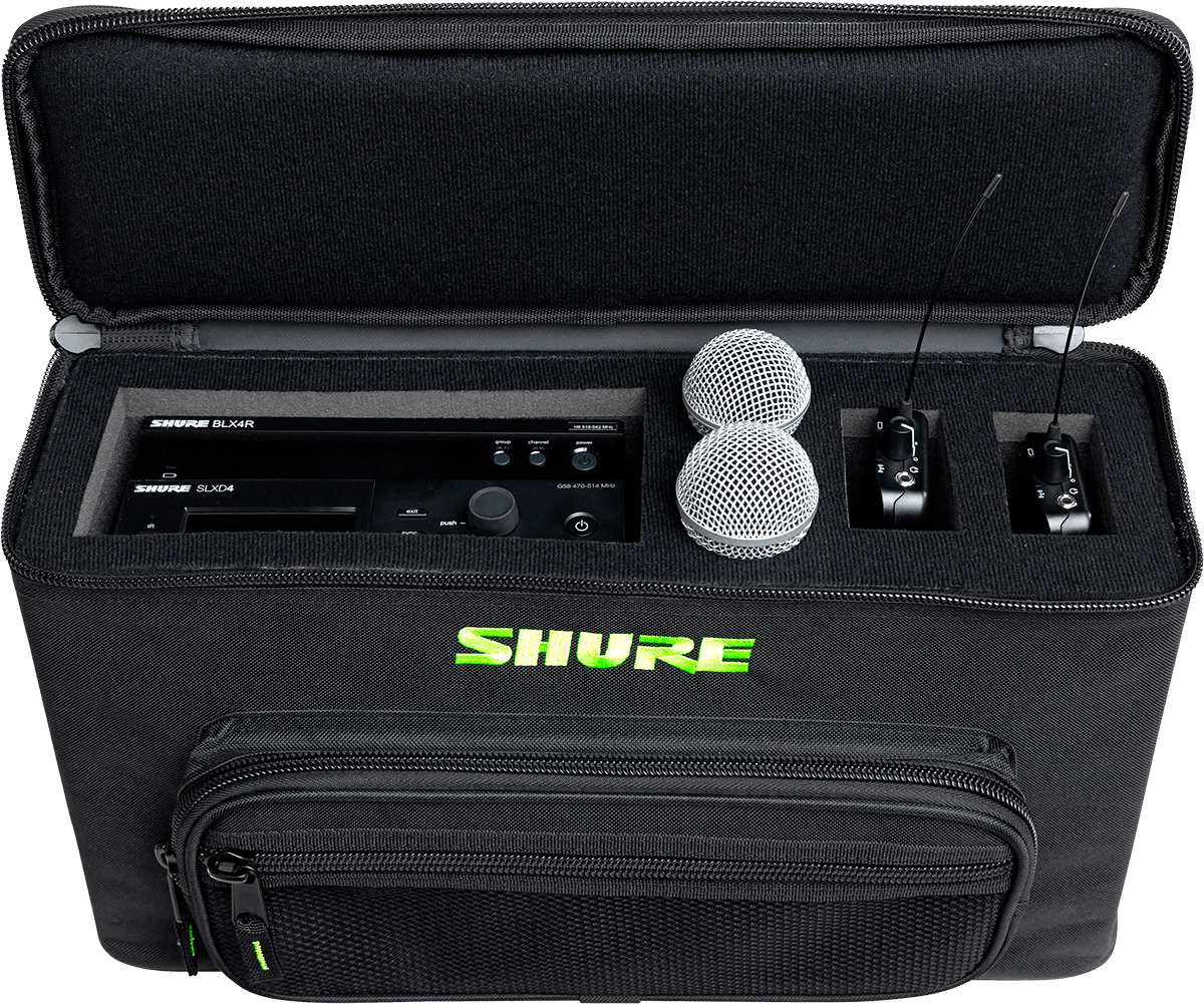 Flight cases et sacs DJ Shure by Gator