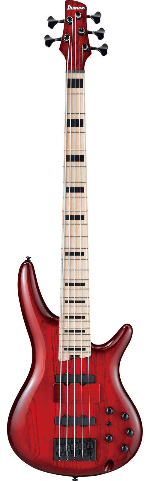 Anb205-Twb Transparent Wine Red Burst Signature Adam Nitti Premium