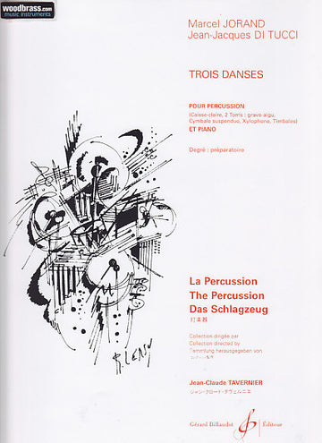 Jorand M. Di Tucci J.J. - Trois Danses - Percussion
