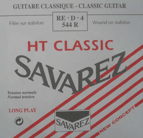 Savarez 544R RE-4 HT Classic Rouge Tirant Normal (Unité)